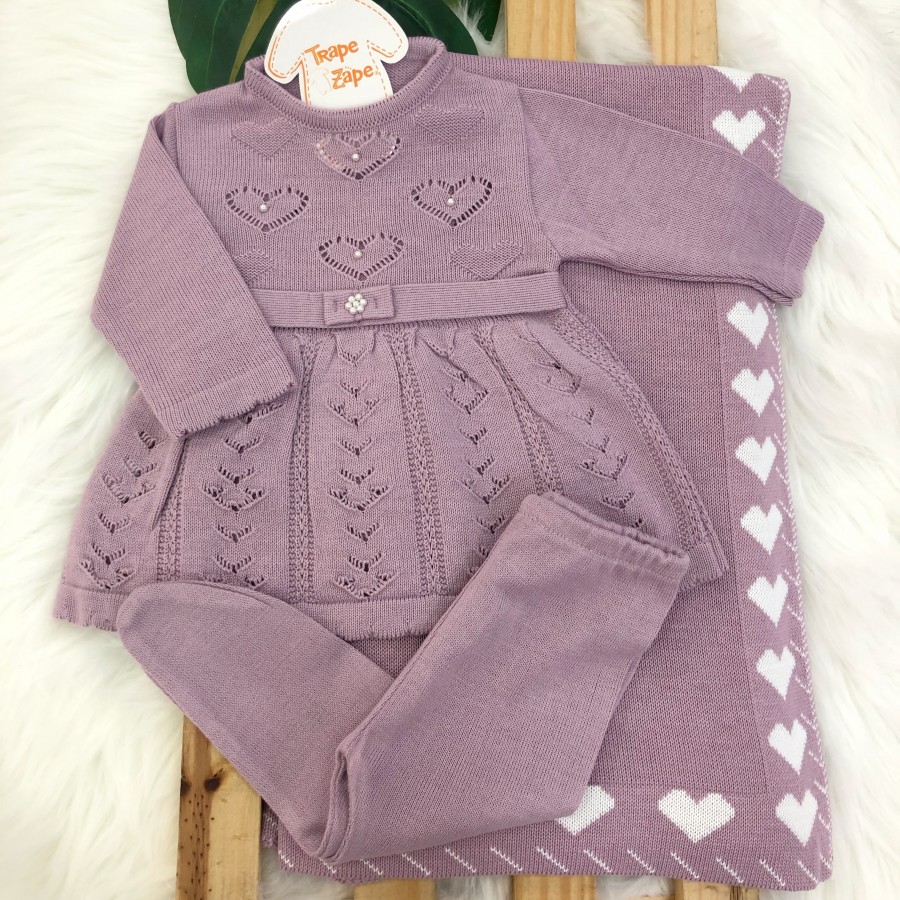   Saída de maternidade Sarah - Lilas